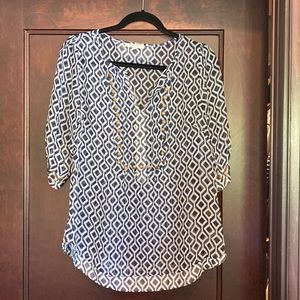 Patterned Blouse